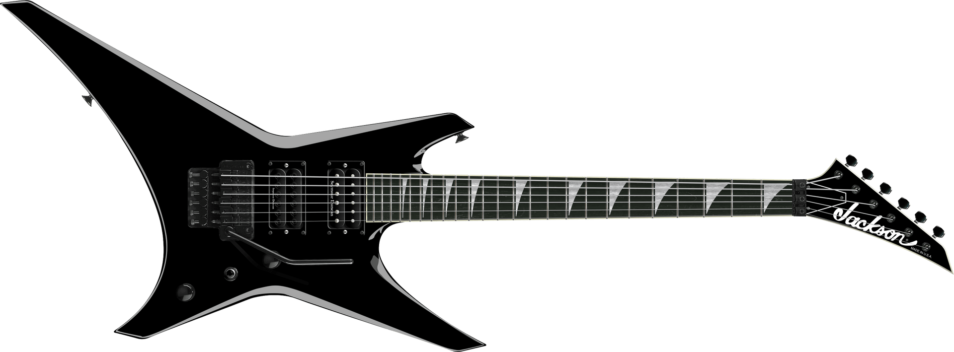 ギター jackson USA select warrior Jackson USA Select Warrior WR1 Electric Guitar - Gloss Black